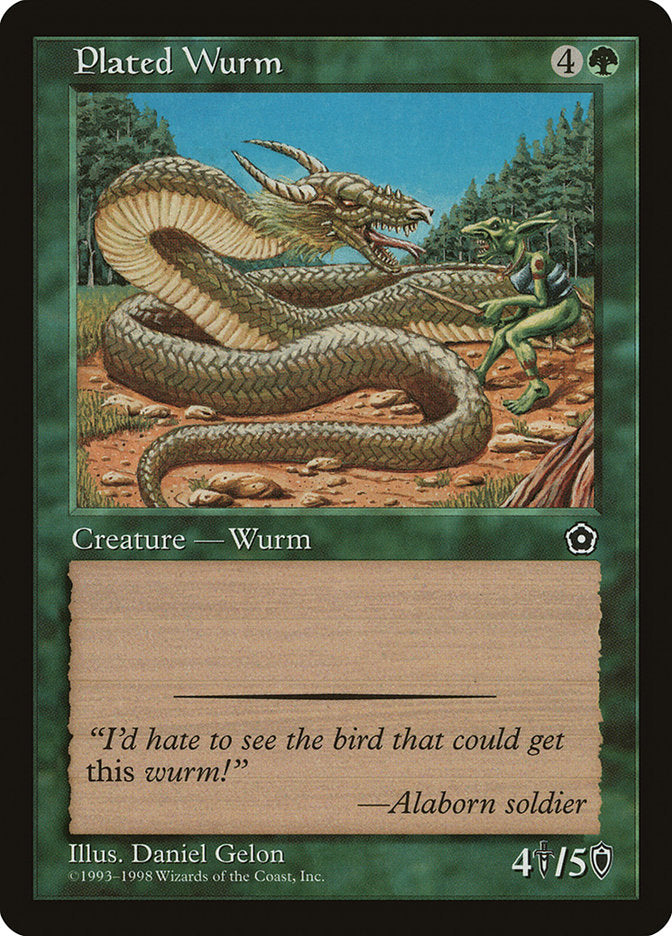 Plated Wurm [Portal Second Age] | Pegasus Games WI