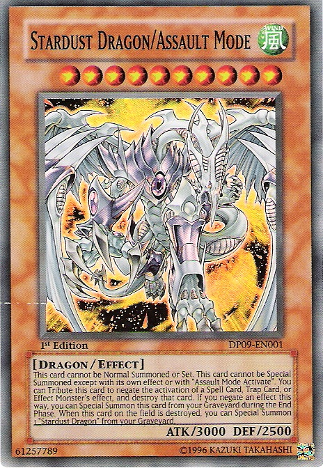 Stardust Dragon/Assault Mode [DP09-EN001] Super Rare | Pegasus Games WI