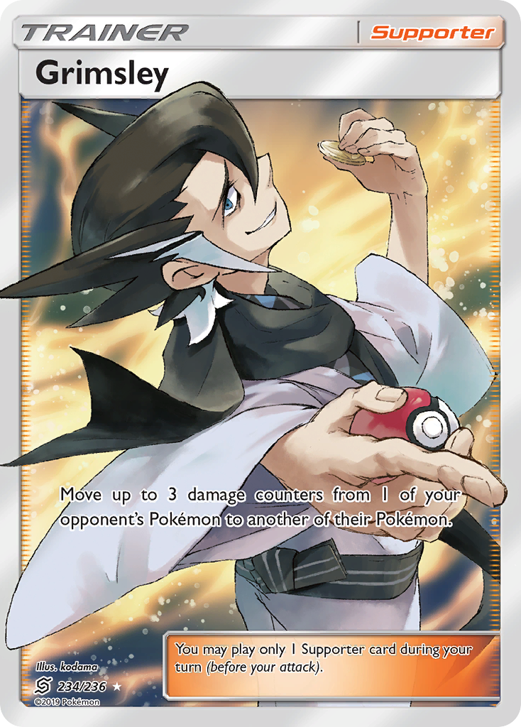 Grimsley (234/236) [Sun & Moon: Unified Minds] | Pegasus Games WI