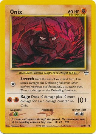 Onix (69/111) [Neo Genesis Unlimited] | Pegasus Games WI