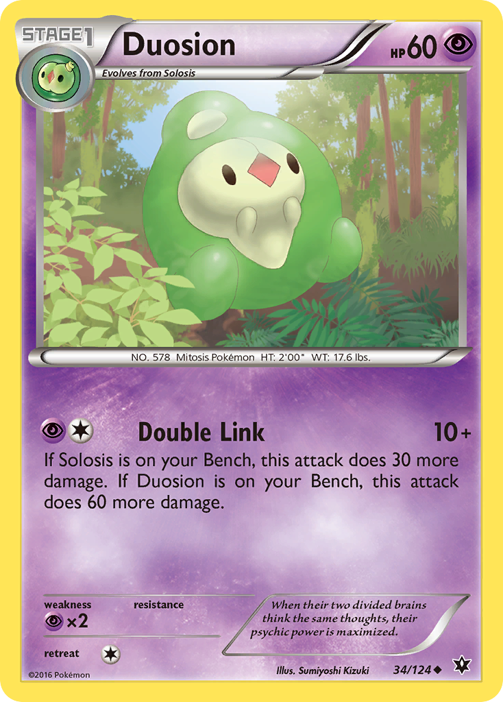 Duosion (34/124) [XY: Fates Collide] | Pegasus Games WI