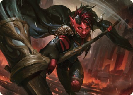 Karlach, Fury of Avernus Art Card (34) [Commander Legends: Battle for Baldur's Gate Art Series] | Pegasus Games WI