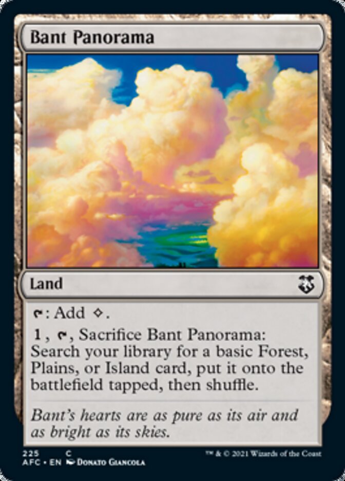 Bant Panorama [Dungeons & Dragons: Adventures in the Forgotten Realms Commander] | Pegasus Games WI