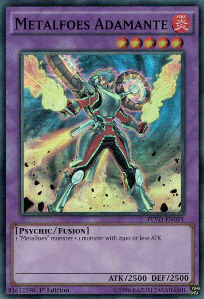 Metalfoes Adamante [PEVO-EN055] Super Rare | Pegasus Games WI