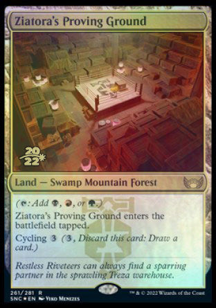 Ziatora's Proving Ground [Streets of New Capenna Prerelease Promos] | Pegasus Games WI