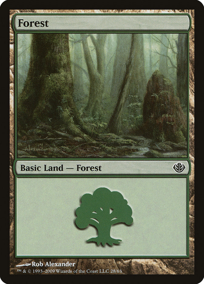 Forest (28) [Duel Decks: Garruk vs. Liliana] | Pegasus Games WI