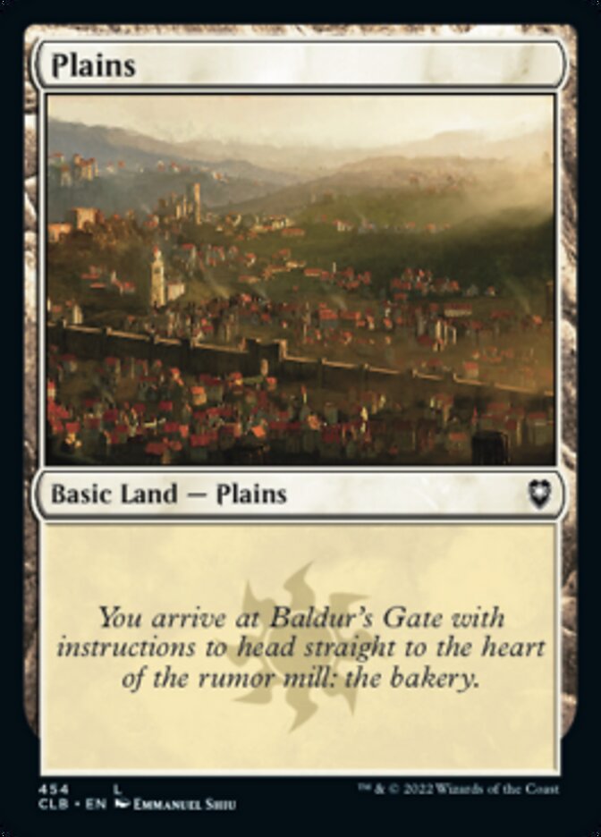 Plains (454) [Commander Legends: Battle for Baldur's Gate] | Pegasus Games WI
