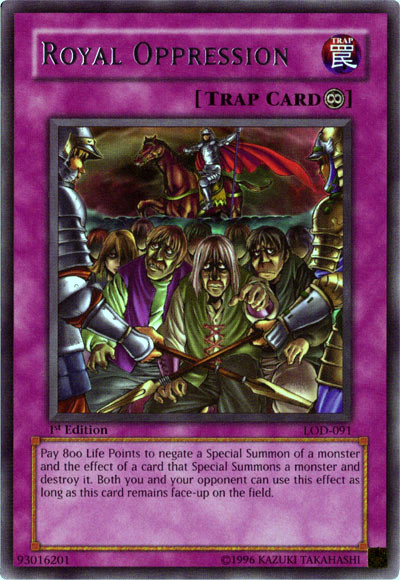 Royal Oppression [LOD-091] Rare | Pegasus Games WI