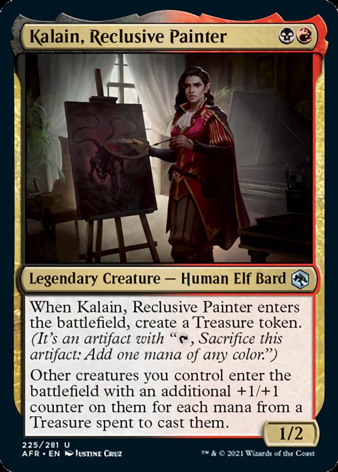 Kalain, Reclusive Painter [Dungeons & Dragons: Adventures in the Forgotten Realms] | Pegasus Games WI