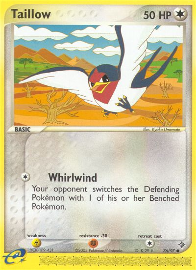 Taillow (76/97) [EX: Dragon] | Pegasus Games WI