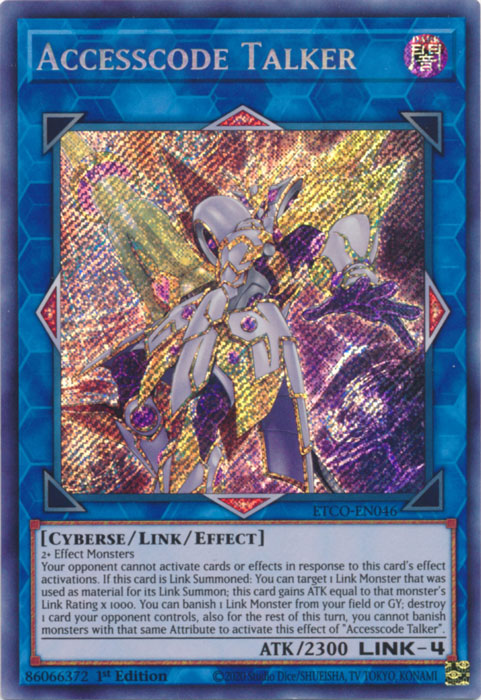 Accesscode Talker [ETCO-EN046] Secret Rare | Pegasus Games WI