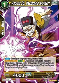 Android 20, Mastermind Architect (Universal Onslaught) [BT9-054] | Pegasus Games WI