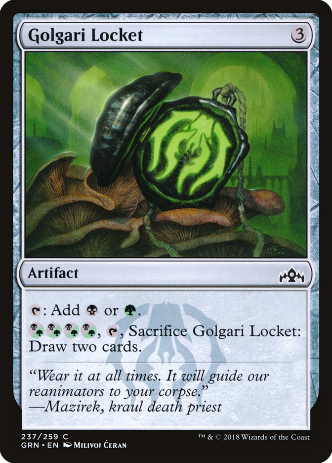 Golgari Locket [Guilds of Ravnica] | Pegasus Games WI