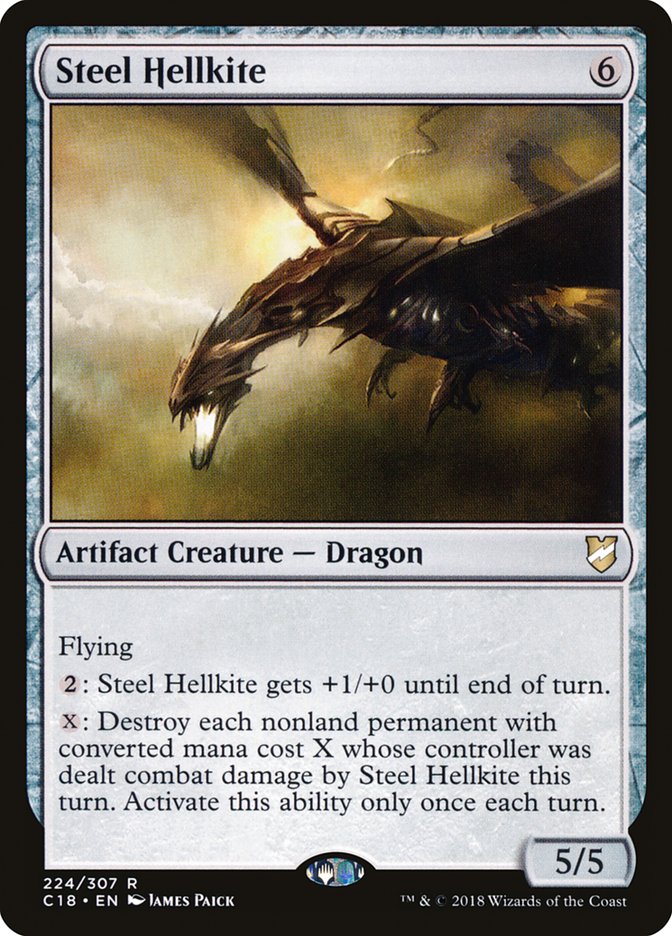 Steel Hellkite [Commander 2018] | Pegasus Games WI