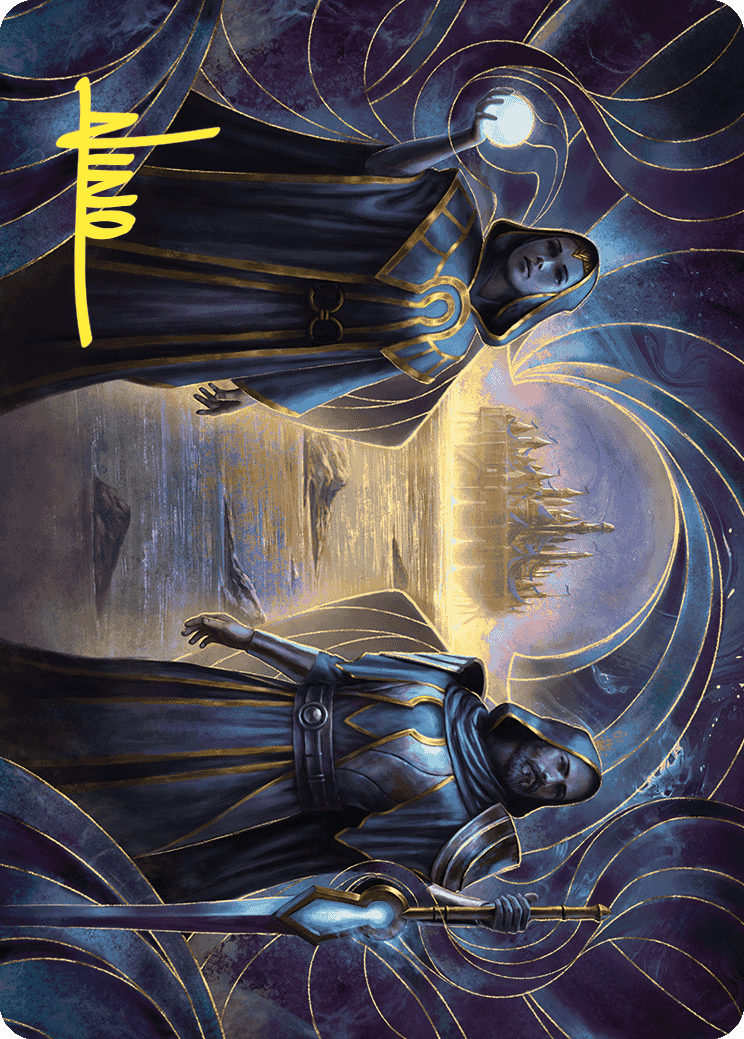 Court of Vantress Art Card (Gold-Stamped Signature) [Wilds of Eldraine Art Series] | Pegasus Games WI