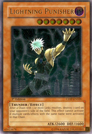 Lightning Punisher (UTR) [CDIP-EN026] Ultimate Rare | Pegasus Games WI