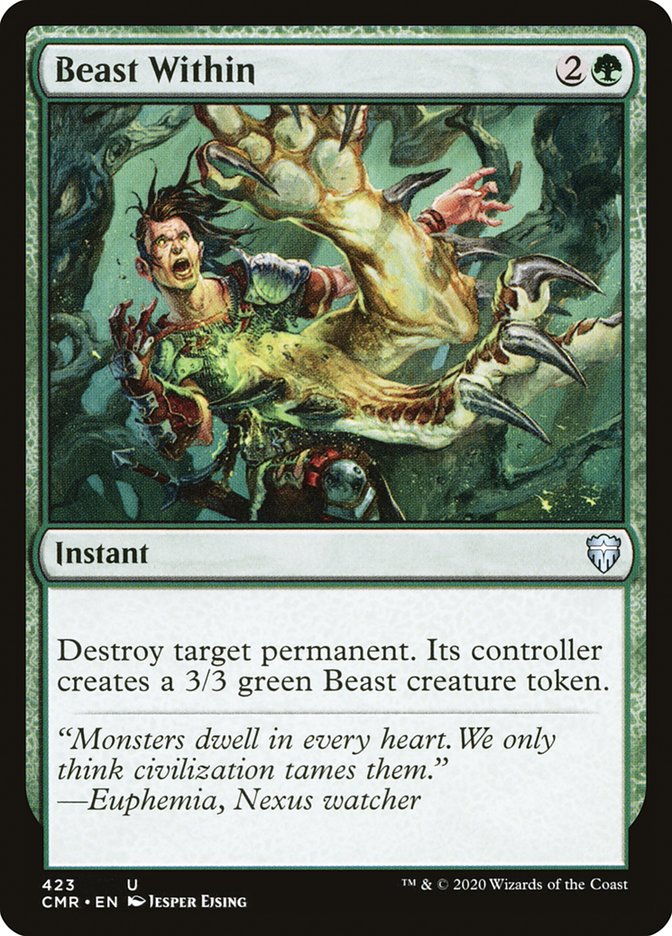 Beast Within [Commander Legends] | Pegasus Games WI