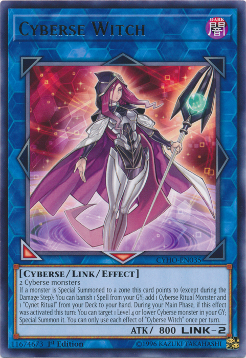 Cyberse Witch [CYHO-EN035] Rare | Pegasus Games WI