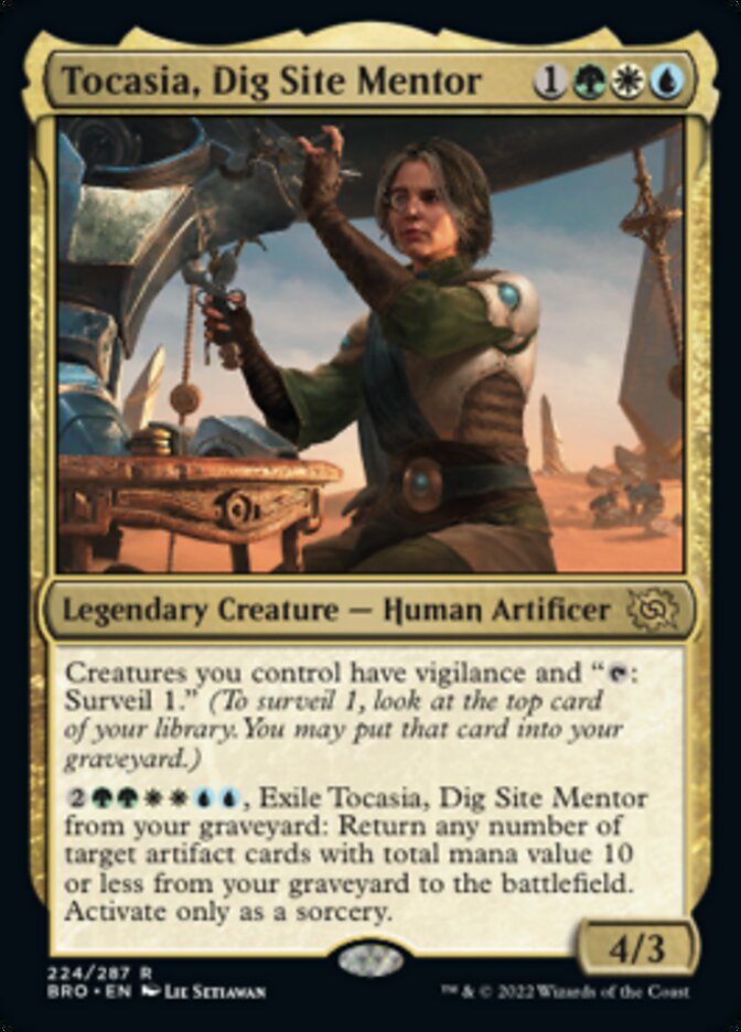 Tocasia, Dig Site Mentor [The Brothers' War] | Pegasus Games WI