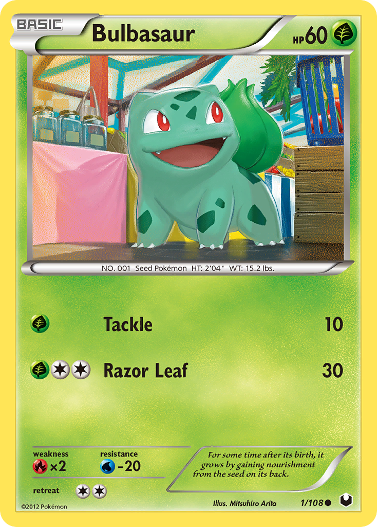 Bulbasaur (1/108) [Black & White: Dark Explorers] | Pegasus Games WI