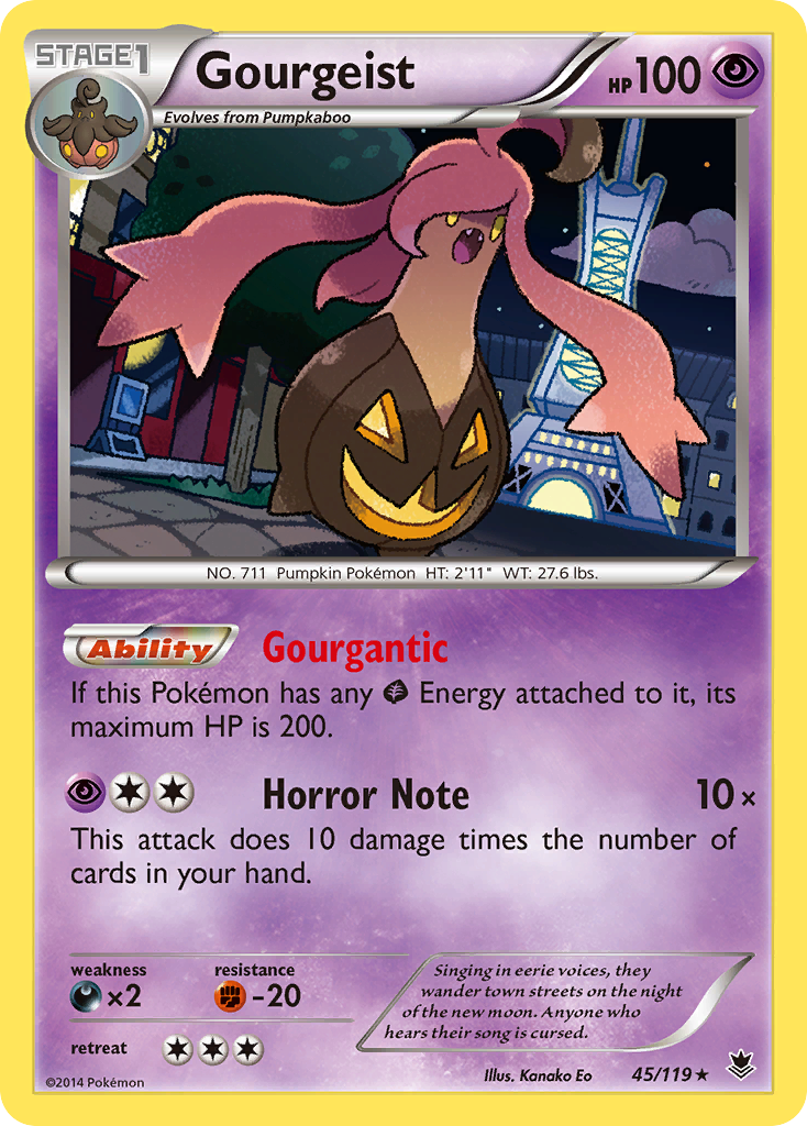 Gourgeist (45/119) [XY: Phantom Forces] | Pegasus Games WI