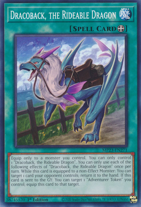 Dracoback, the Rideable Dragon [MP23-EN271] Common | Pegasus Games WI