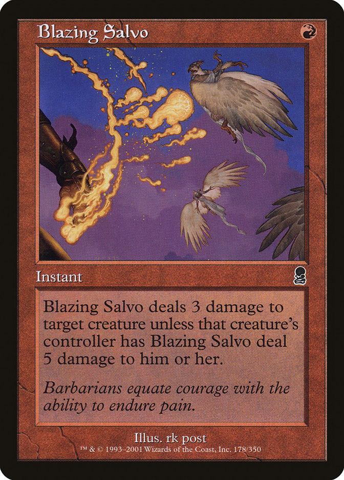 Blazing Salvo [Odyssey] | Pegasus Games WI