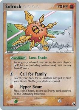 Solrock (25/92) (Rambolt - Jeremy Scharff-Kim) [World Championships 2007] | Pegasus Games WI