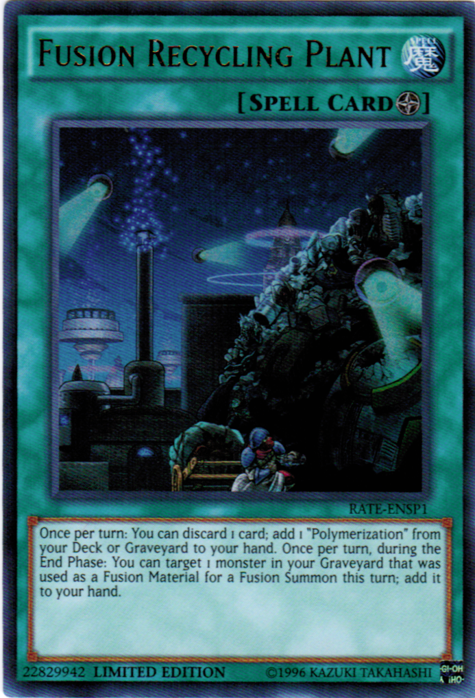 Fusion Recycling Plant (RATE-ENSP1) [RATE-ENSP1] Ultra Rare | Pegasus Games WI