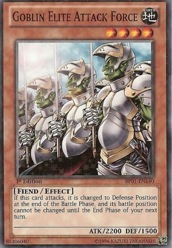 Goblin Elite Attack Force [BP01-EN140] Starfoil Rare | Pegasus Games WI