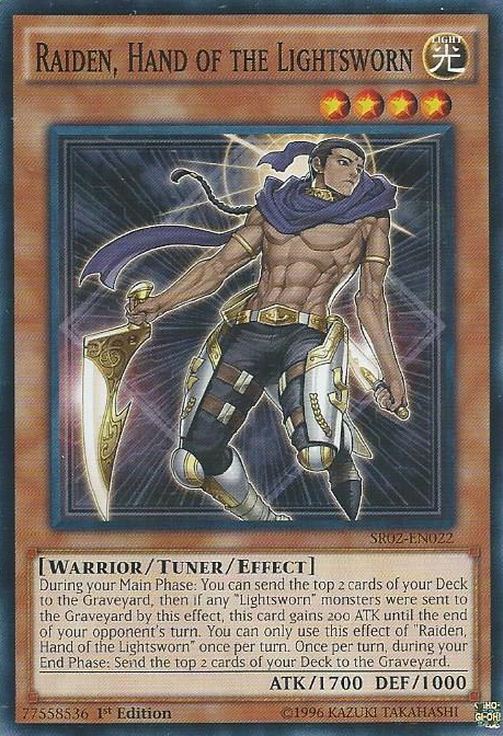 Raiden, Hand of the Lightsworn [SR02-EN022] Common | Pegasus Games WI