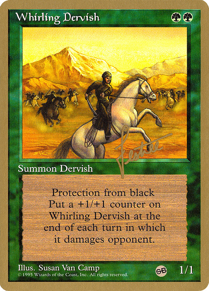 Whirling Dervish (Bertrand Lestree) (SB) [Pro Tour Collector Set] | Pegasus Games WI
