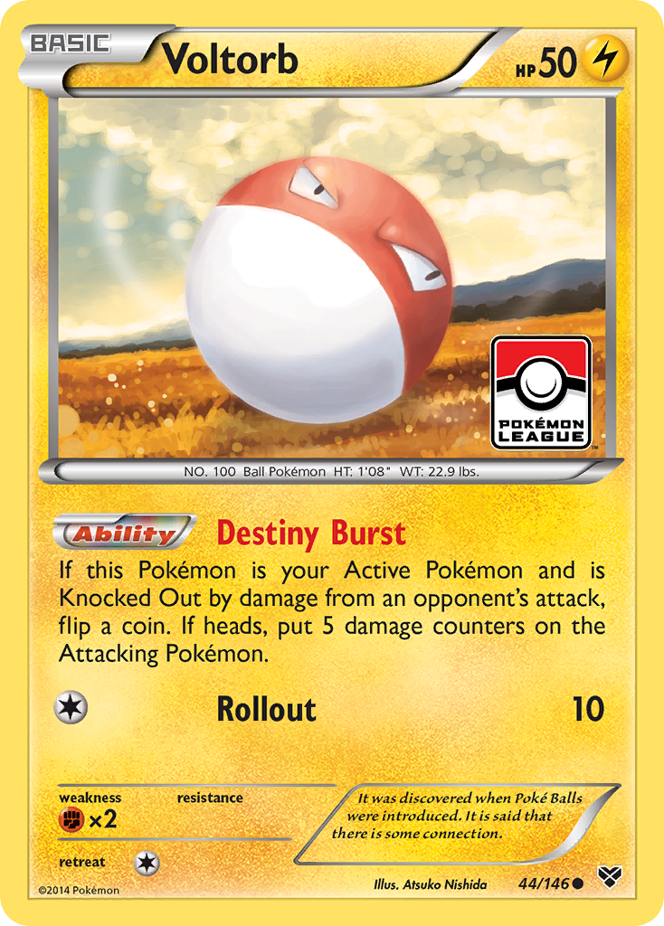 Voltorb (44/146) [XY: Base Set] | Pegasus Games WI