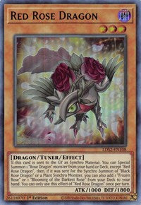 Red Rose Dragon (Green) [LDS2-EN108] Ultra Rare | Pegasus Games WI