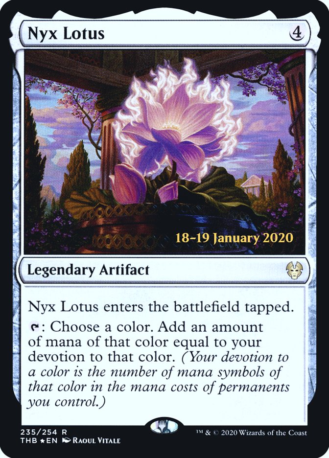 Nyx Lotus [Theros Beyond Death Prerelease Promos] | Pegasus Games WI