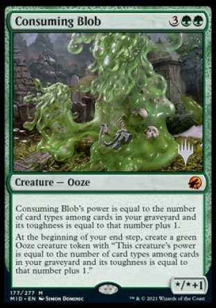 Consuming Blob (Promo Pack) [Innistrad: Midnight Hunt Promos] | Pegasus Games WI