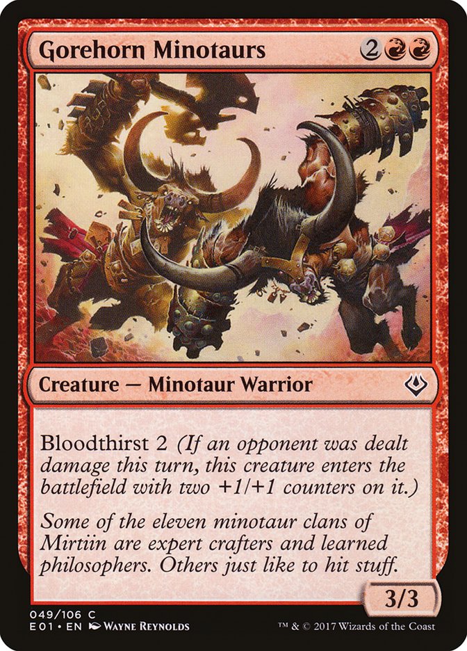 Gorehorn Minotaurs [Archenemy: Nicol Bolas] | Pegasus Games WI