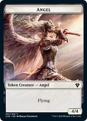 Angel // Elemental (010) Double-Sided Token [Commander 2020 Tokens] | Pegasus Games WI