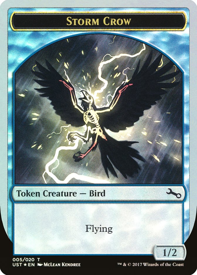 Storm Crow Token [Unstable Tokens] | Pegasus Games WI