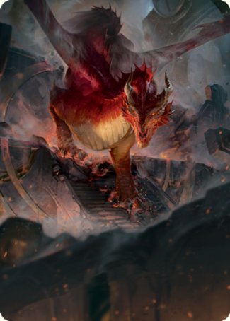 Red Dragon Art Card [Dungeons & Dragons: Adventures in the Forgotten Realms Art Series] | Pegasus Games WI