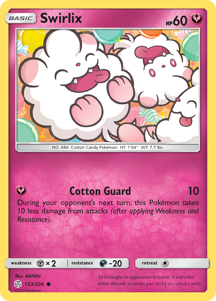 Swirlix (153/236) [Sun & Moon: Cosmic Eclipse] | Pegasus Games WI