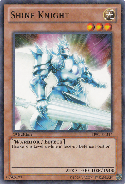 Shine Knight [BP01-EN217] Starfoil Rare | Pegasus Games WI