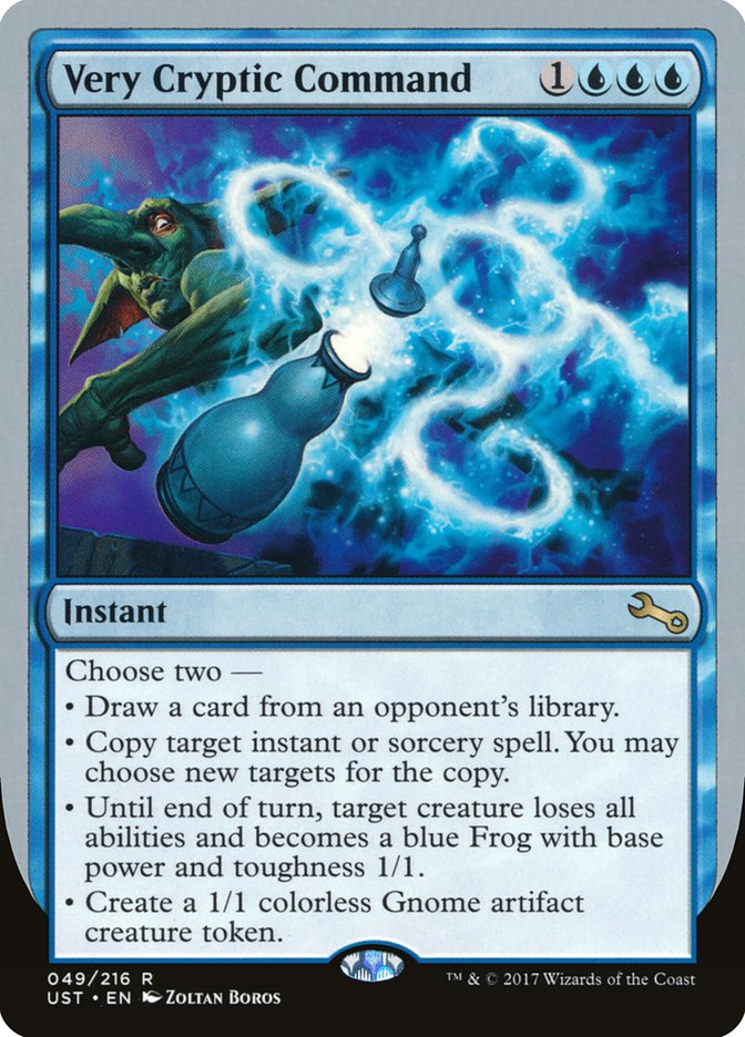 Very Cryptic Command (Draw) [Unstable] | Pegasus Games WI