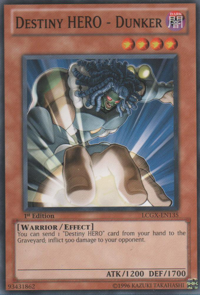 Destiny HERO - Dunker [LCGX-EN135] Common | Pegasus Games WI