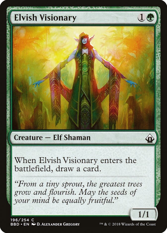 Elvish Visionary [Battlebond] | Pegasus Games WI