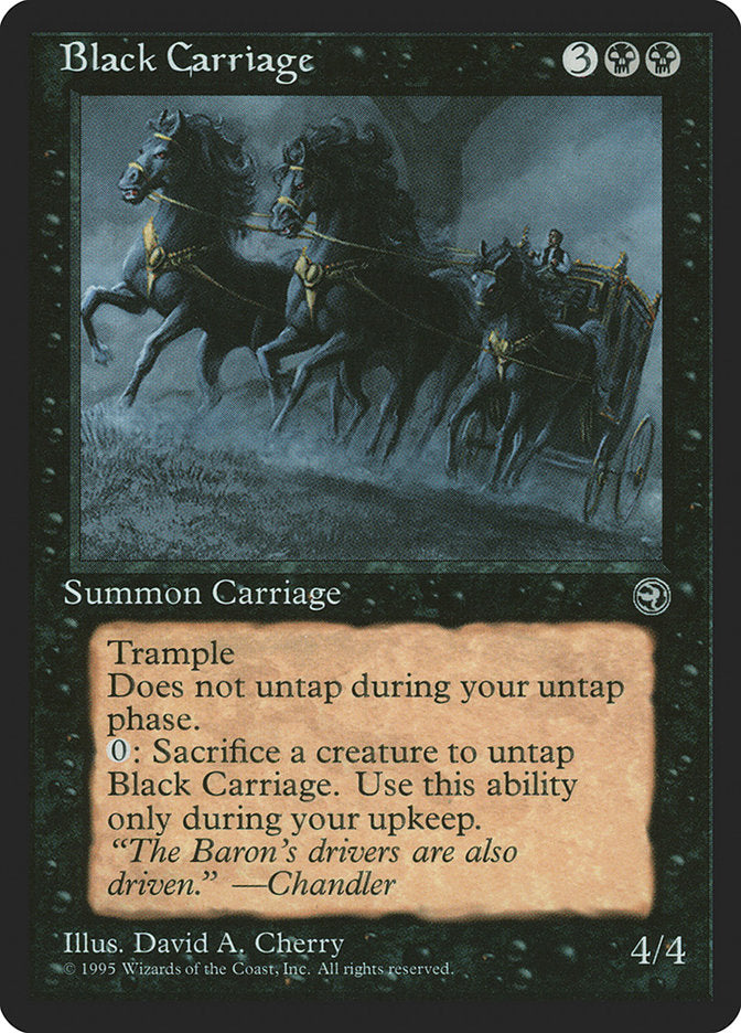 Black Carriage [Homelands] | Pegasus Games WI