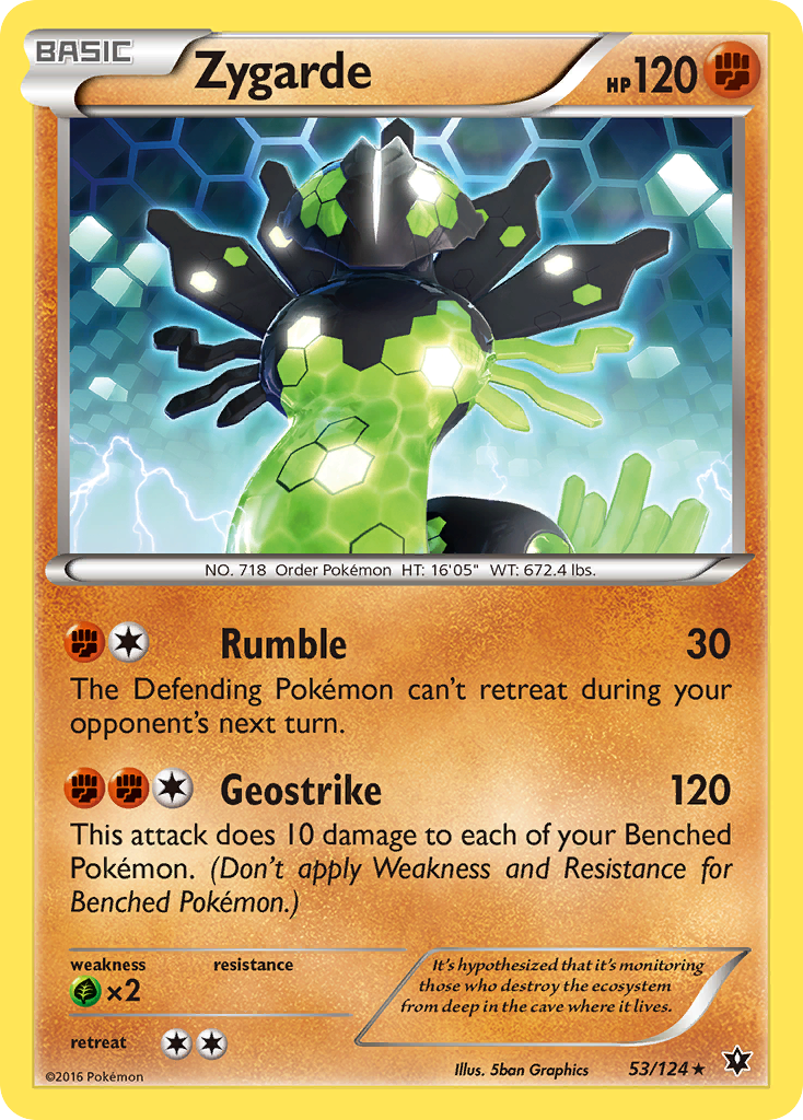 Zygarde (53/124) [XY: Fates Collide] | Pegasus Games WI