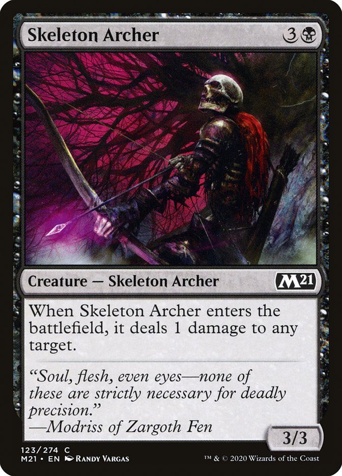 Skeleton Archer [Core Set 2021] | Pegasus Games WI