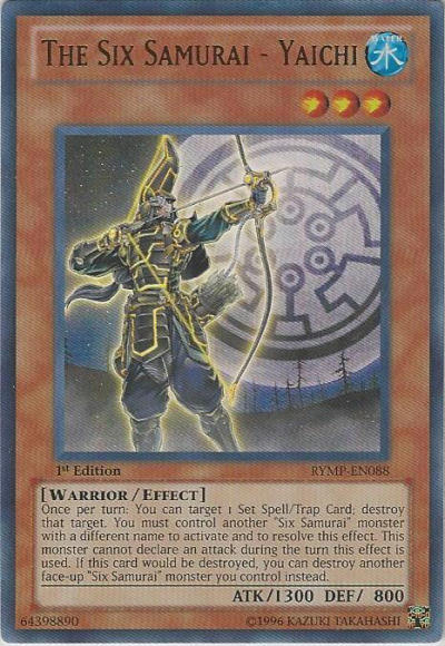 The Six Samurai - Yaichi [RYMP-EN088] Ultra Rare | Pegasus Games WI