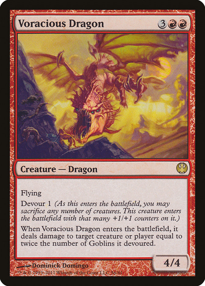 Voracious Dragon [Duel Decks: Knights vs. Dragons] | Pegasus Games WI